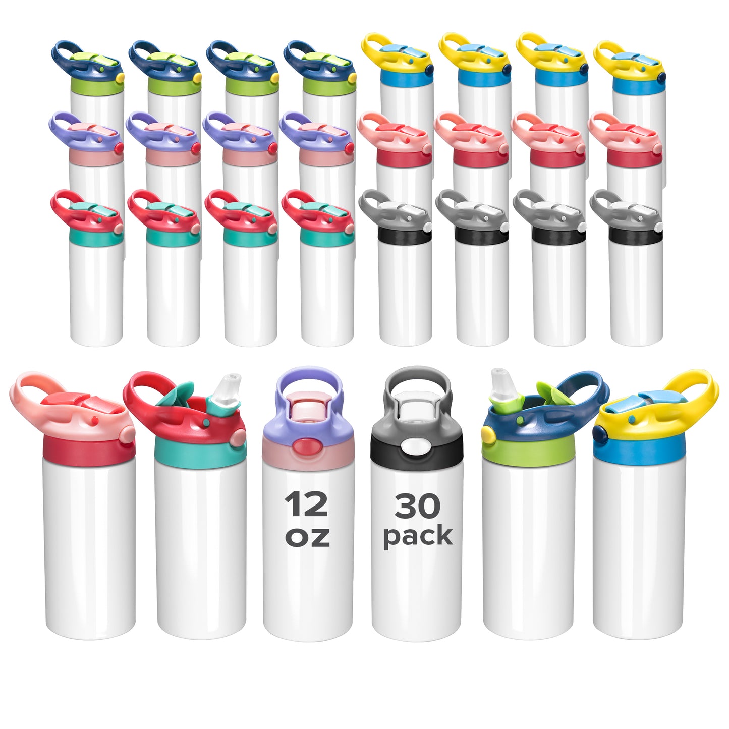12 oz Kids Sublimation Tumblers | 30 Pack - FASTSUB