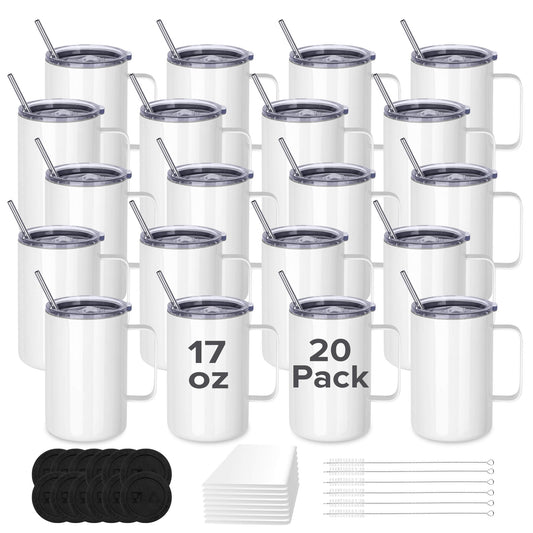 17 oz Sublimation Mug | 20 Pack
