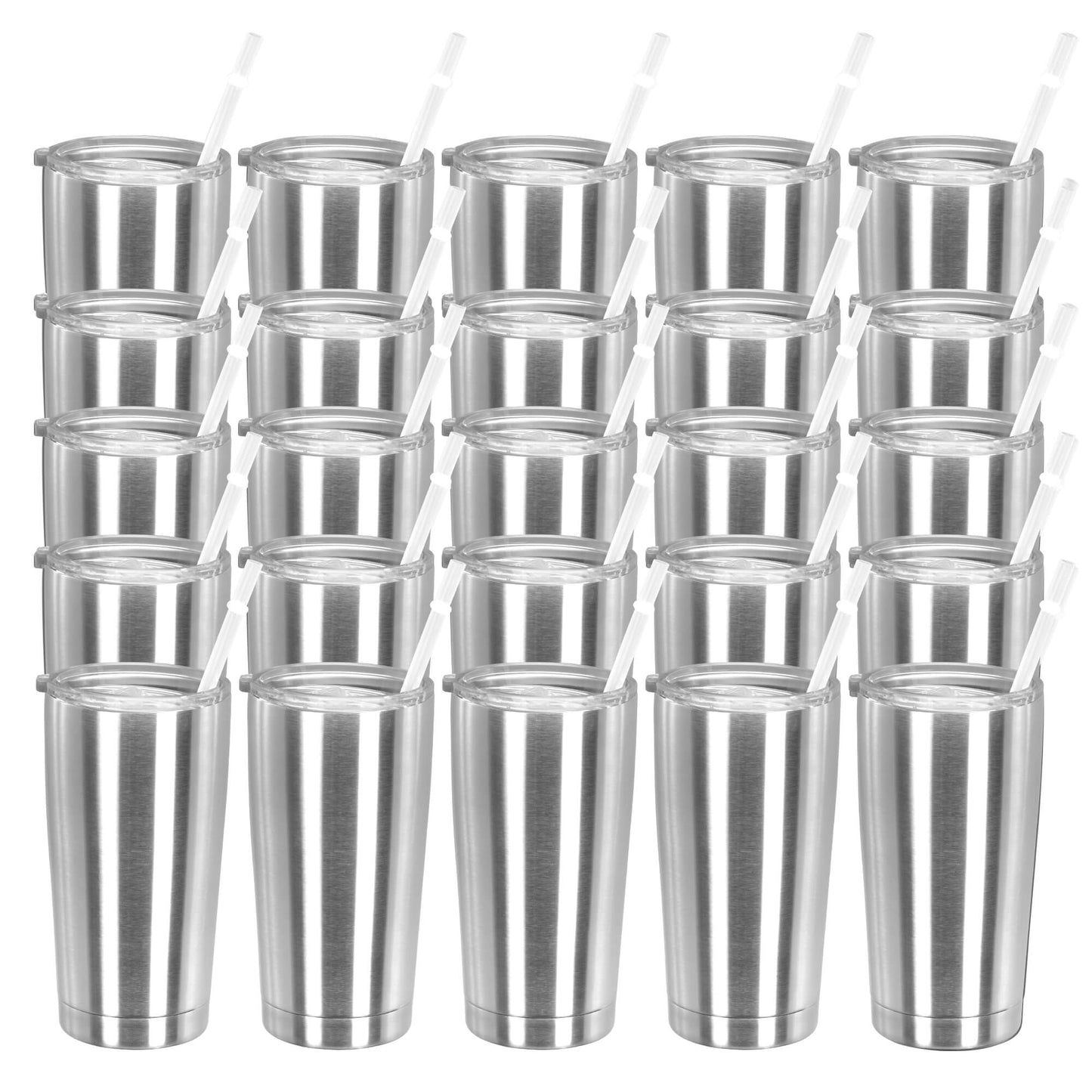 20oz Stainless Steel Travel Tumbler | 25 Pack