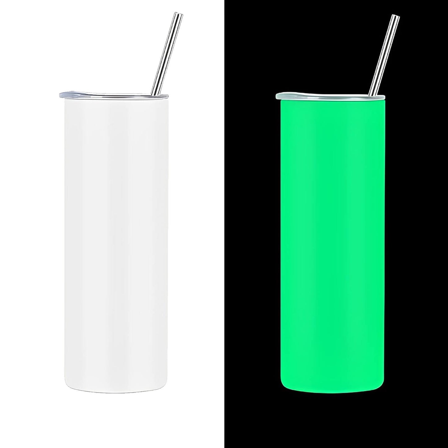 Glow In The Dark Sublimation Tumblers