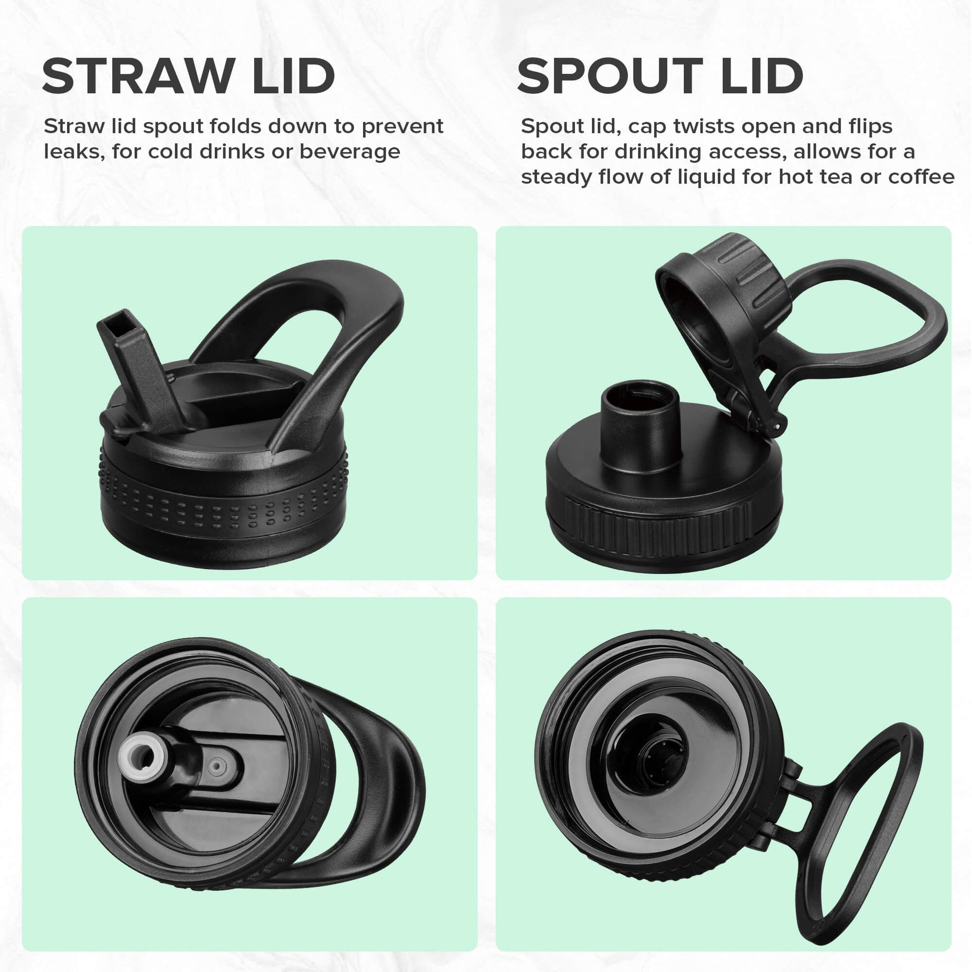 22 oz Powder Coated Duo Skinny Tumbler | 12 Pack