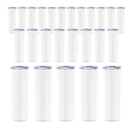 30oz Sublimation Skinny Tumbler | 25 Pack