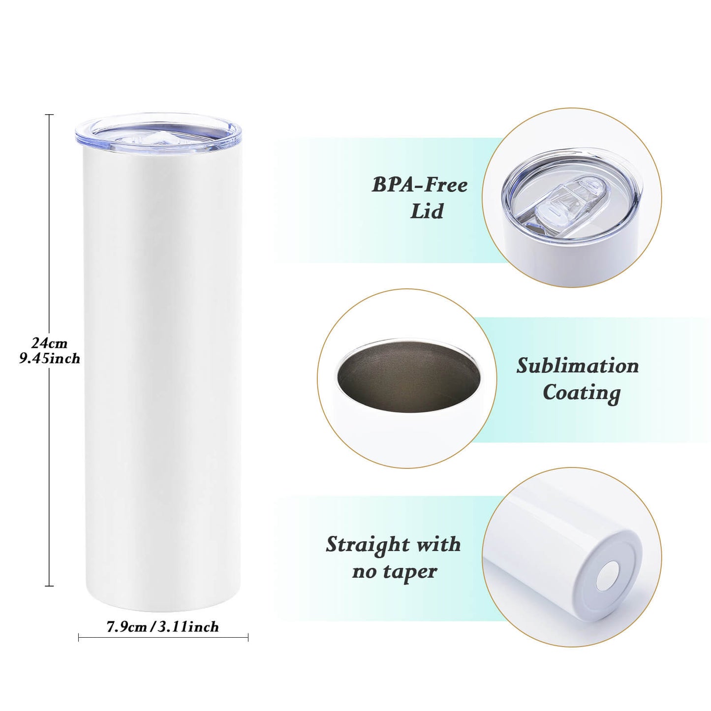 30 oz sublimation tumbler